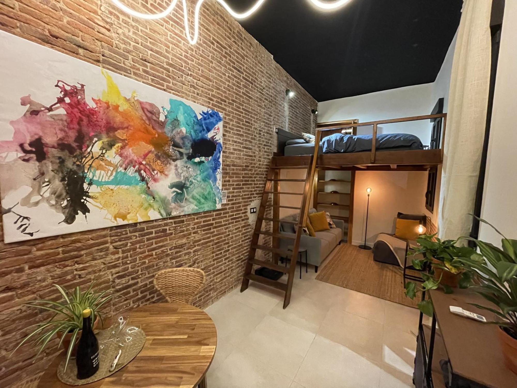Apartamento Moderno En Edificio Historico Madrid Buitenkant foto